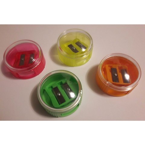 Temperówka KOPUŁKA dwuostrzowa mix plastik Temper (518) Temper