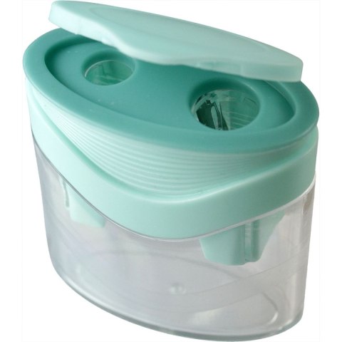 Temperówka plastikowa duża podwójna Fun&Joy