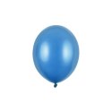 Balon gumowy Partydeco metalizowany niebieski (SB12M-083) Partydeco