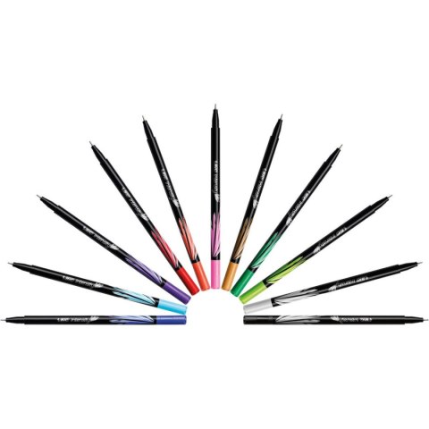 Cienkopis Intensity FINE wkład mix 0,4mm 4kol. Bic (942082) Bic