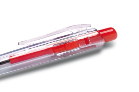 Długopis olejowy BK437 wkład czerwony 0,27mm Pentel Pentel