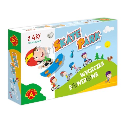 Gra planszowa SKATE PARK / WYCIECZKA ROWEROWA Alexander Alexander