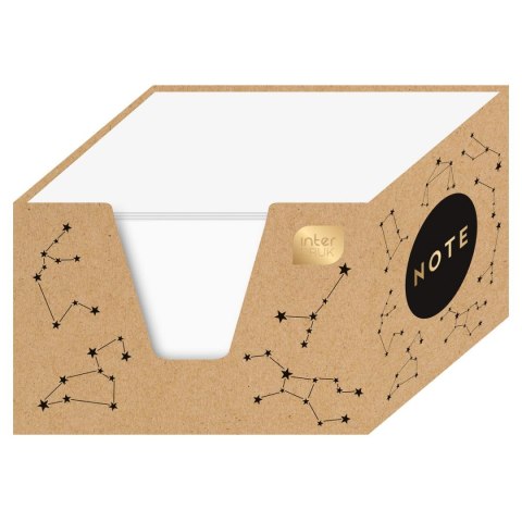 Kostka papierowa [mm:] 90x90x 50 Interdruk (KOSPAPBKUBP) Interdruk