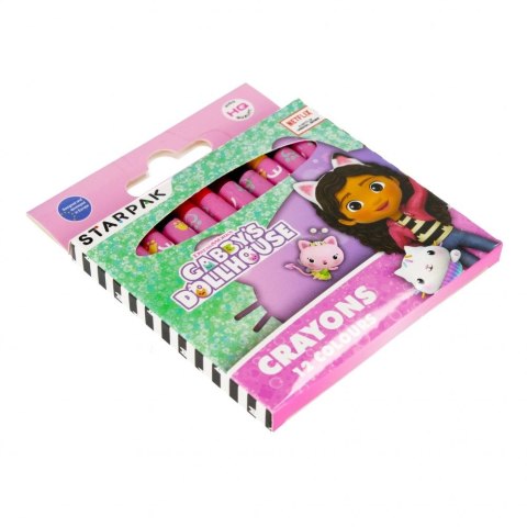 Kredki świecowe Gabby 12 kol. Starpak (529130) Starpak