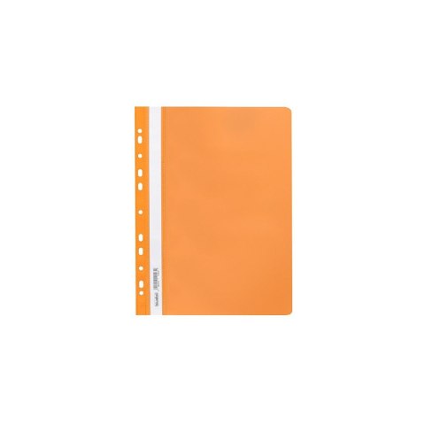Skoroszyt PP zawieszany A4 pomarańczowy polipropylen PP Biurfol (SPP-02-08) Biurfol