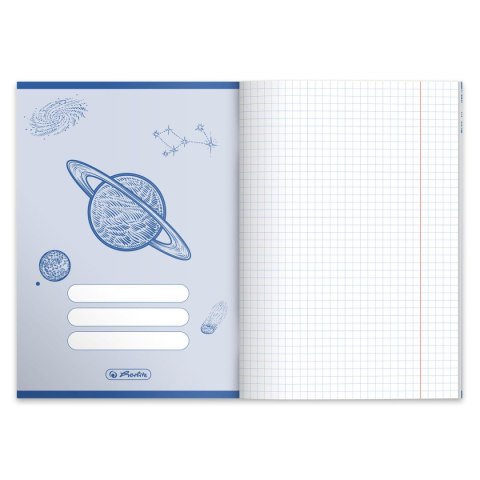 Zeszyt The Hero A5 16k. 70g krata Herlitz (9554064) Herlitz