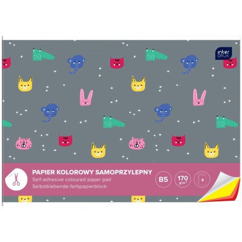 Zeszyt papierów kolorowych B5 170g 8k Interdruk (ZEPKB5SP) Interdruk