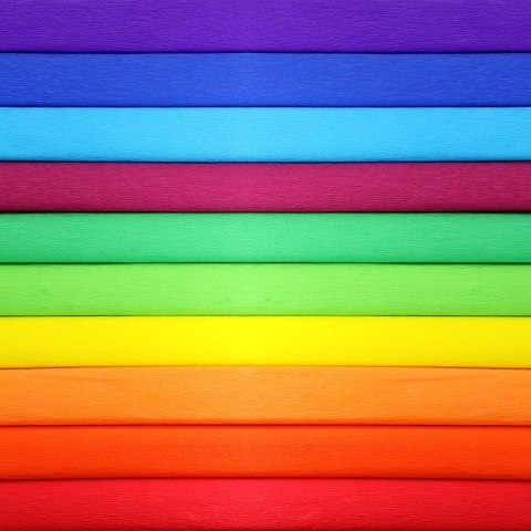 Bibuła marszczona Spectrum mix 500mm x 2000mm Fun&Joy Fun&Joy