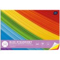 Blok rysunkowy Interdruk bloki A4 kolorowy 80g 20k [mm:] 210x297 (BLRK) Interdruk