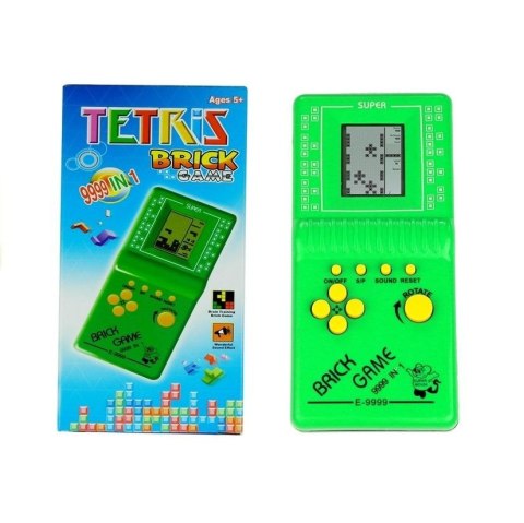 Gra elektroniczna Tetris zielona Lean (3709) Lean