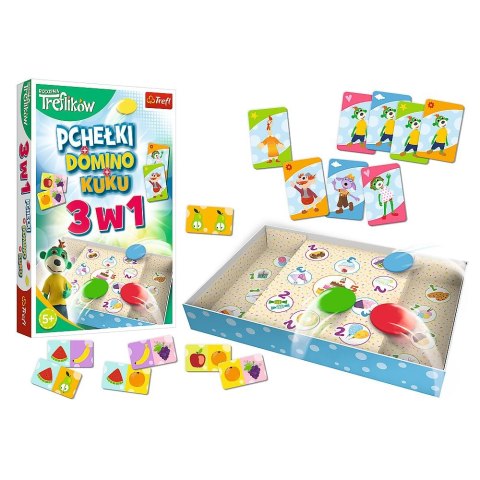 Gra strategiczna Rodzina Treflików 3w1 3w1 Trefl (01921) Trefl