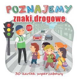 Kolorowanka Poznajemy znaki drogowe