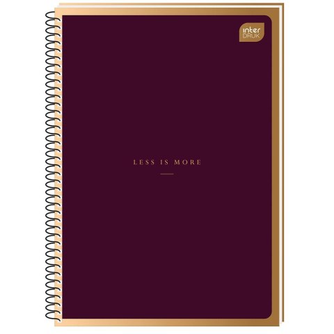 Kołozeszyt (kołonotatnik) Metalizowany Satin Gold A5 100k. 70g krata Interdruk Interdruk