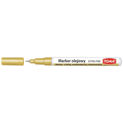 Marker olejowy extra fine wkład złoty 0,9mm Toma (TO-442 9 6) Toma