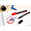 Marker permanentny wkład czerwony ścięta końcówka Faber Castell Faber Castell
