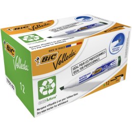 Marker suchościeralny Bic Velleda Ecolutions 1751, zielony 3,7-5,5mm ścięta końcówka (904949) Bic