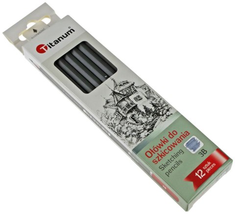 Ołówek w kartonowym pudełku 3B Titanum Titanum