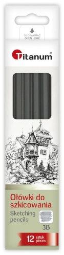 Ołówek w kartonowym pudełku 3B Titanum Titanum