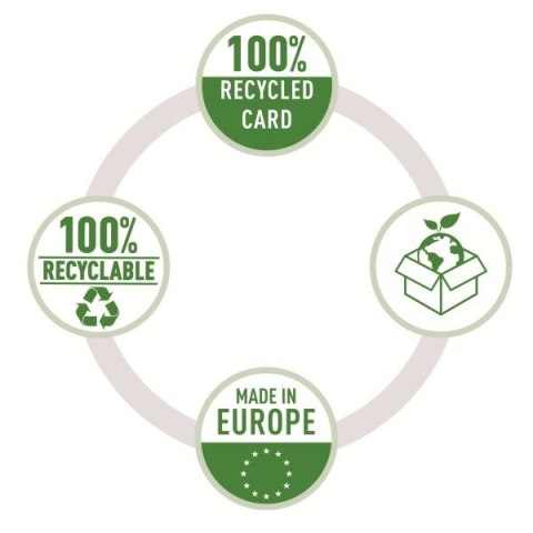 Pudło archiwizacyjne Home rozm. L szare karton [mm:] 355x510x 305 Esselte (628287) Esselte