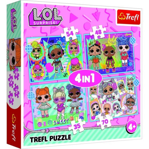 Puzzle Trefl 4w1 el. (34613) Trefl