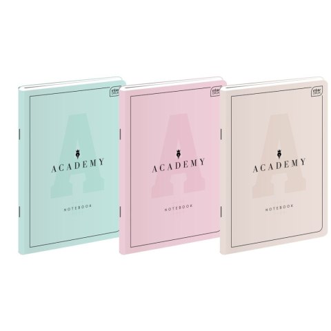 Zeszyt ACADEMY A4 60k. 90g krata Interdruk (5902277299229) Interdruk