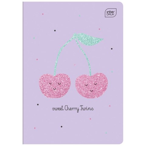 Zeszyt GLITTER A5 16k. 70g linia Interdruk (ZE16K=GLI) Interdruk