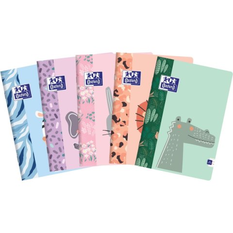 Zeszyt kids A5 16k. 90g podwójna linia kolor Oxford (400170239) Oxford