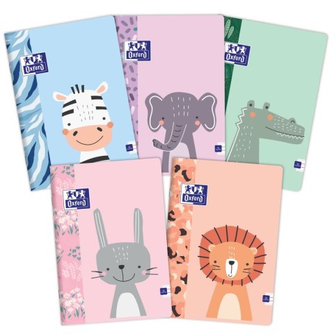 Zeszyt kids A5 16k. 90g podwójna linia kolor Oxford (400170239) Oxford
