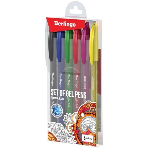 Długopis żelowy żelowy wkład mix Berlingo (271165) Berlingo