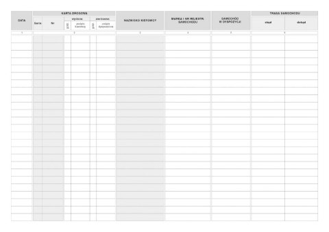 Druk offsetowy raport dyspozytorski SM/106 A4 40k. Michalczyk i Prokop (804-1) Michalczyk i Prokop