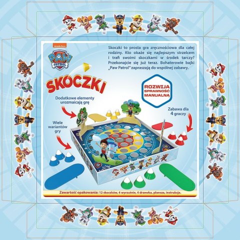 Gra zręcznościowa Paw Patrol Skoczki skoczki Trefl (01998) Trefl