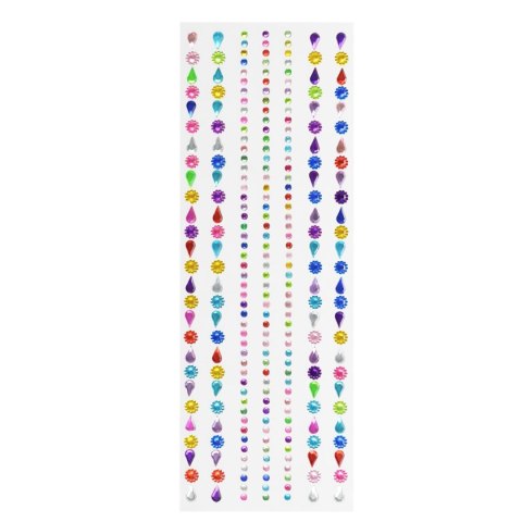 Kryształki Kryształki samoprzylepne duże mix Arpex (WN1892) Arpex