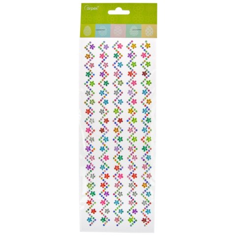 Kryształki Kryształki samoprzylepne duże mix Arpex (WN1892) Arpex