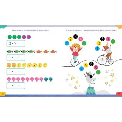 Książeczka edukacyjna Matematyka z pisakiem. Piszę i zmazuję od 7 lat Aksjomat Aksjomat