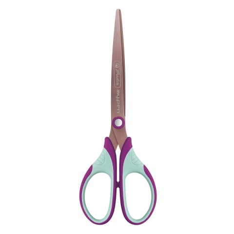 Nożyczki My.pen fiolet/mięta 50046744 18cm Herlitz (300006783) Herlitz