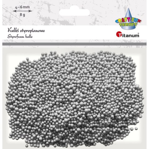 Ozdoba styropianowa Craft-Fun Series kulki Titanum (5mm/8g) Titanum