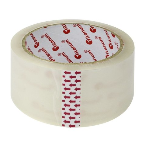 Taśma pakowa 48x66 [mm x m] przezroczysta Titanum Titanum