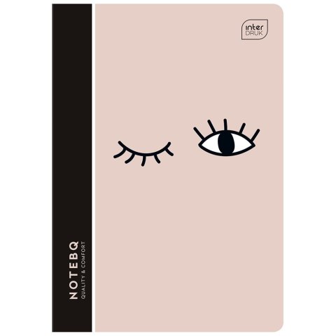 Zeszyt A5 80k. krata Interdruk (ZE80#PP) Interdruk