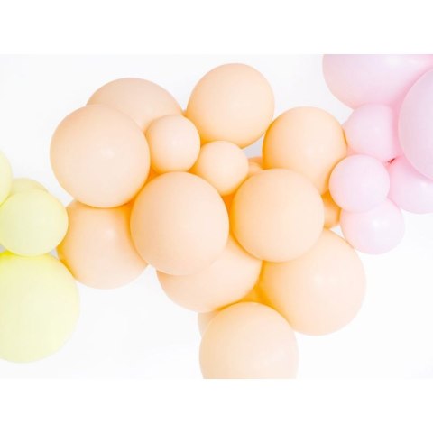 Balon gumowy brzoskwiniowy 270mm Partydeco (SB12P-075J) Partydeco