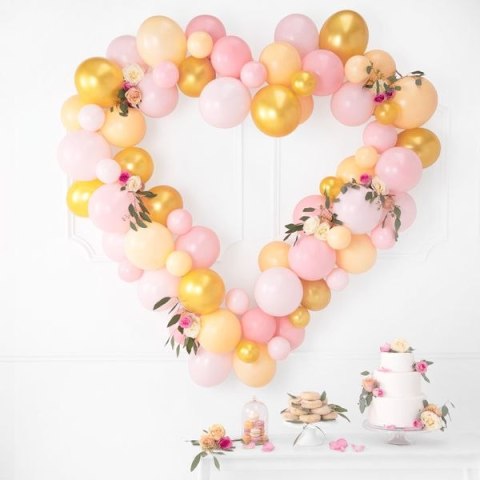 Balon gumowy brzoskwiniowy 270mm Partydeco (SB12P-075J) Partydeco