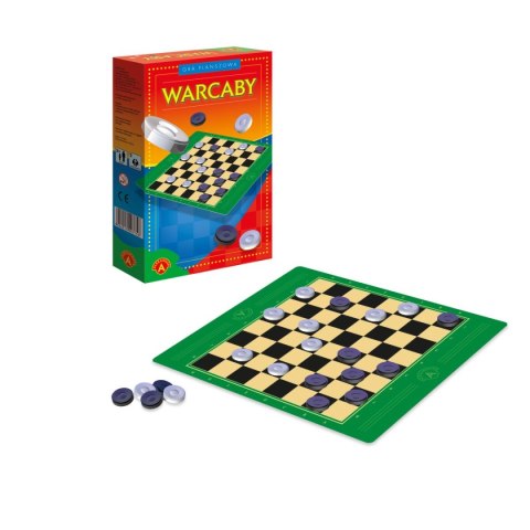 Gra planszowa Warcaby Mini Alexander (0392) Alexander