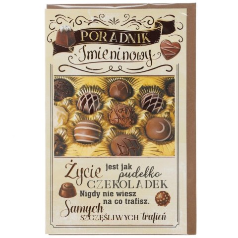 Kartka składana imieniny [mm:] 130x205 Ab Card (AB) Ab Card