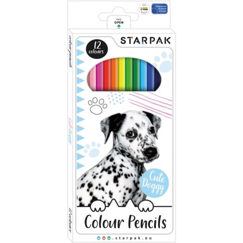 Kredki ołówkowe 12 kol. Starpak (388296) Starpak