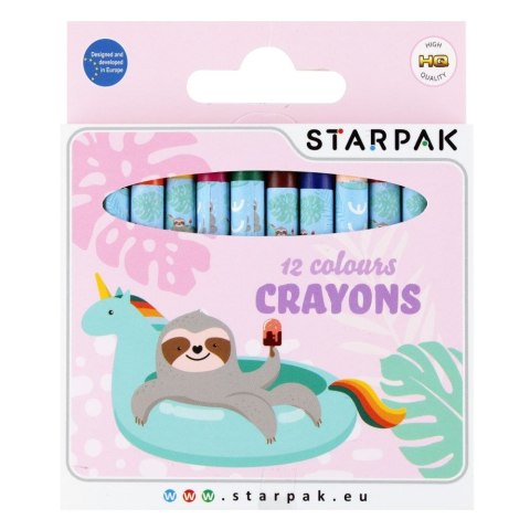 Kredki świecowe Starpak Koala 12 kol. (536294) Starpak