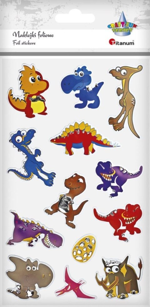 Naklejka (nalepka) Craft-Fun Series Dino Titanum (EVS-10) Titanum