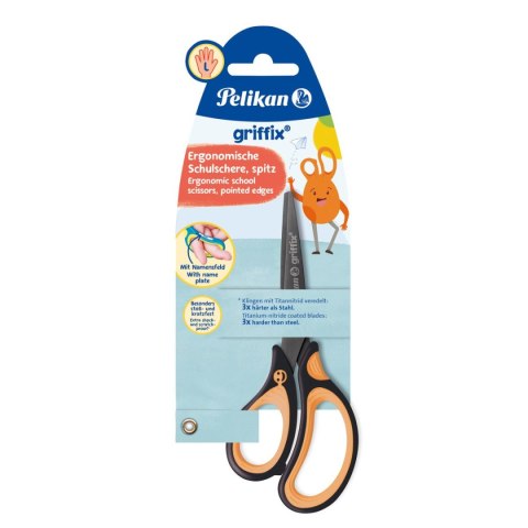 Nożyczki Neon Black L 819176 Pelikan (300009555) Pelikan