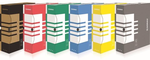 Pudło archiwizacyjne A4 niebieski tektura [mm:] 100x340x 297 Donau (7661301FSC-10) Donau