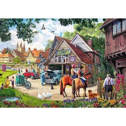 Puzzle Trefl Sielankowe życie 2x500 el. (37494) Trefl