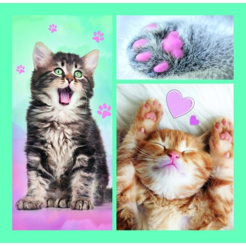 Puzzle Słodkie zwierzaki 3w1 el. Trefl (34862) Trefl