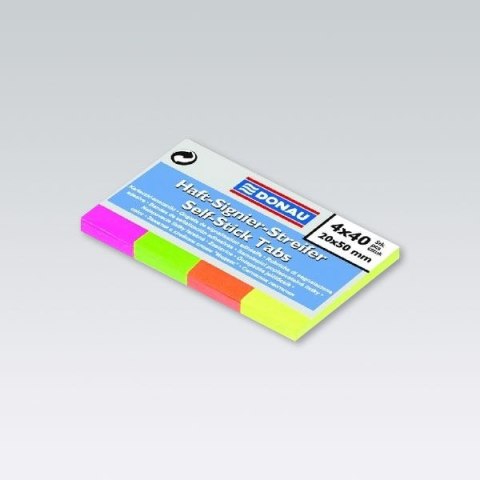 Zakładki indeksujące 200k [mm:] 20x50 Donau (7576001PL-99) Donau